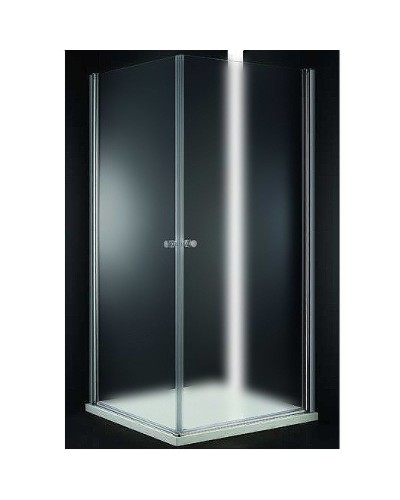 Душевой уголок Cezares Elena 70x70 ELENA-W-A-2-70-P-Cr профиль Хром стекло рифленое