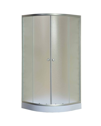 Душевой уголок Niagara Eco 80x80 NG-003-14N профиль Хром матовый стекло матовое