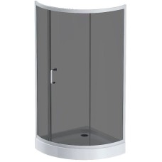 Душевой уголок AM.PM Like Solo Slide 90x90 W83G-315-090CG64 профиль Хром матовый стекло тонированное