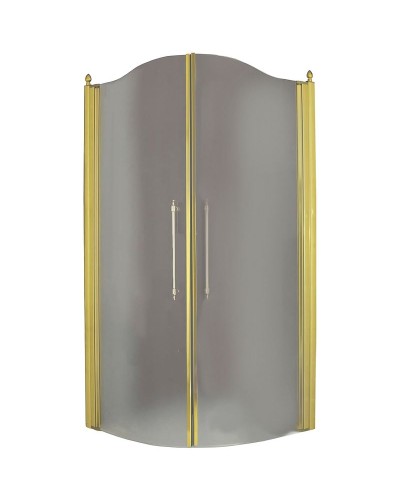 Душевой уголок Migliore Diadema 90x90 22711 профиль Золото стекло прозрачное