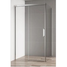 Душевой уголок 130х80 см Cezares DUET SOFT-AH-1-130/80-C-Cr прозрачное