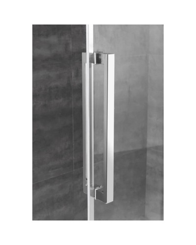 Душевой уголок 140х80 см Cezares LUX-SOFT-W-AH-1-140/80-C-Cr-IV прозрачное