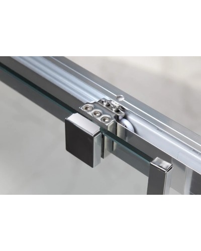 Душевой уголок 140х80 см Cezares LUX-SOFT-W-AH-1-140/80-C-Cr-IV прозрачное