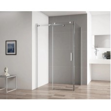 Душевой уголок 140х80 см Cezares STYLUS-SOFT-AH-1-140/80-C-Cr прозрачное