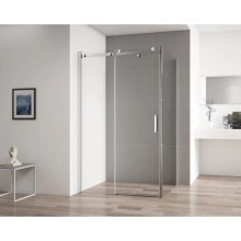 Душевой уголок 140х100 см Cezares STYLUS-SOFT-AH-1-140/100-C-Cr прозрачное