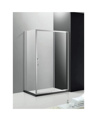 Душевой уголок 120х90 см Cezares MOLVENO-AH-11-120/90-C-Cr-IV прозрачное