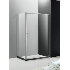 Душевой уголок 150х100 см Cezares MOLVENO-AH-11-150/100-C-Cr-IV прозрачное