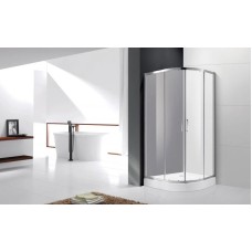 Душевой уголок 120х90 см Cezares MOLVENO-RH-2-120/90-P-Cr текстурное стекло