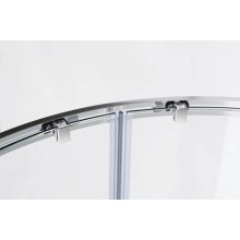 Душевой уголок 120х90 см Cezares MOLVENO-RH-2-120/90-P-Cr текстурное стекло