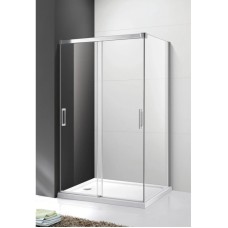 Душевой уголок 120х90 см Cezares TANDEM-SOFT-AH-2-120/90-C-Cr-IV прозрачное