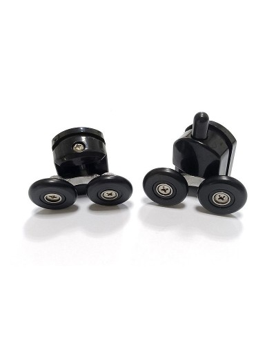 Душевой уголок Abber Schwarzer Diamant 160х100 AG30160B-S100B-S100B профиль Черный стекло прозрачное