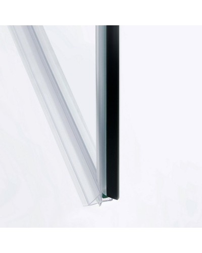 Душевой уголок WasserKRAFT Leine 100х100 35P38 профиль Хром стекло прозрачное