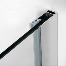 Душевой уголок WasserKRAFT Leine 100х100 35P38 профиль Хром стекло прозрачное