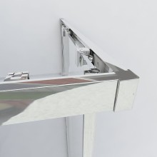 Душевой уголок Vincea Garda 120x120 VSS-1G1212CL профиль Хром стекло прозрачное