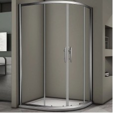 Душевой уголок Veconi Rovigo RV-08 120х90 L RV08-12090A-01-19C3 профиль Хром стекло прозрачное