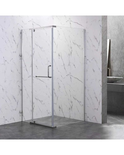 Душевой уголок Veconi Rovigo RV-19 120х90 RV19-12090-01-C6 профиль Хром стекло прозрачное