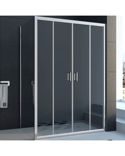 Душевой уголок Veconi Rovigo RV-045 130x90 RV045-13090PR-01-19C1 профиль Хром стекло прозрачное