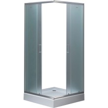 Душевой уголок Aquanet SE-800S 80x80 270064 профиль Хром стекло прозрачное