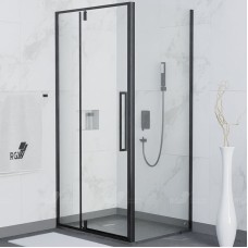 Душевой уголок RGW Stilvoll SV-34 100х100 06323400-014 профиль Черный матовый стекло прозрачное