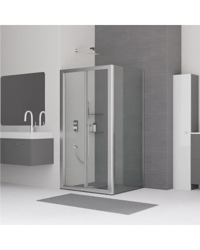 Душевой уголок RGW Classic CL-41 75х70 040941757-011 профиль Хром стекло прозрачное