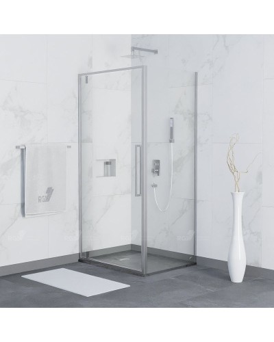 Душевой уголок RGW Stilvoll SV-35 100х100 06323500-011 профиль Хром стекло прозрачное