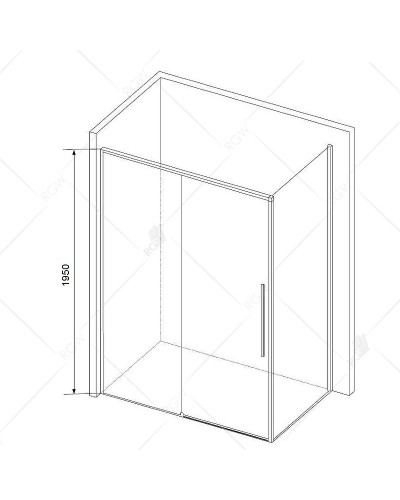 Душевой уголок RGW Stilvoll SV-42 130х70 32324237-011 профиль Хром стекло прозрачное