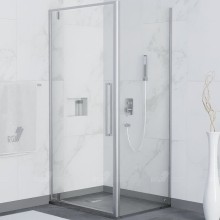 Душевой уголок RGW Stilvoll SV-43 90х80 06324398-011 профиль Хром стекло прозрачное