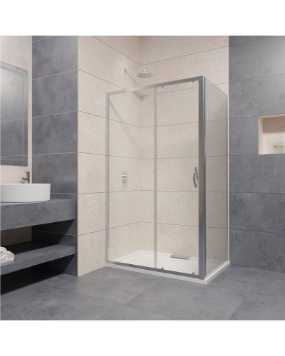 Душевой уголок RGW Passage PA-76 170х80 35087678-11 профиль Хром стекло прозрачное