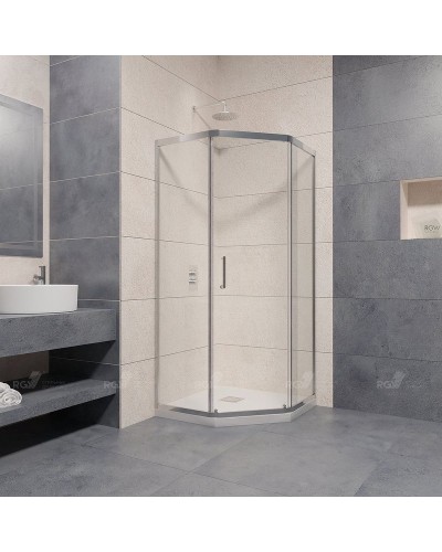 Душевой уголок RGW Passage PA-86 100х120 38088602-11 профиль Хром стекло прозрачное