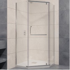 Душевой уголок RGW Passage PA-081 100x100 35088100-11 профиль Хром стекло прозрачное