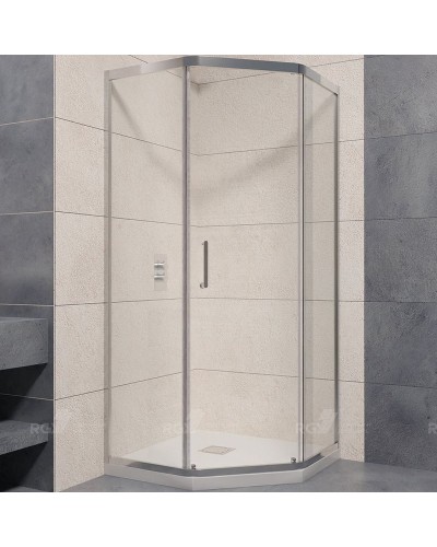 Душевой уголок RGW Passage PA-86 90х90 38088699-11 профиль Хром стекло прозрачное