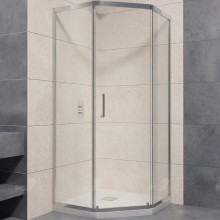 Душевой уголок RGW Passage PA-86 120х90 38088692-11 профиль Хром стекло прозрачное