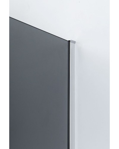 Душевой уголок Cezares Slider 90x80 SLIDER-AH-2-70/80-80/90-GRIGIO-Cr профиль Хром стекло серое