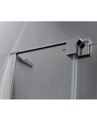 Душевой уголок Cezares Slider 100x80 SLIDER-AH-2-70/80-90/100-C-Cr профиль Хром стекло прозрачное