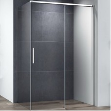 Душевой уголок Cezares Duet Soft-М 140x100 DUET SOFT-M-AH-1-140/100-C-Cr профиль Хром стекло прозрачное