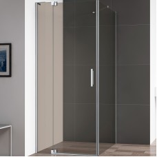 Душевой уголок Cezares Slider 100x90 SLIDER-AH-1-90-90/100-BR-Cr профиль Хром стекло бронзовое