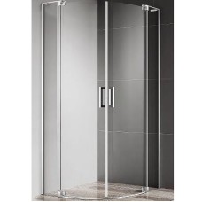 Душевой уголок Cezares Slider 90x90 SLIDER-R-2-80/90-C-Cr профиль Хром стекло прозрачное