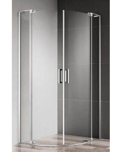 Душевой уголок Cezares Slider 90x90 SLIDER-R-2-80/90-C-Cr профиль Хром стекло прозрачное