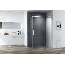 Душевой уголок Cezares Duet Soft-М 160x100 DUET SOFT-M-AH-1-160/100-C-Cr профиль Хром стекло прозрачное