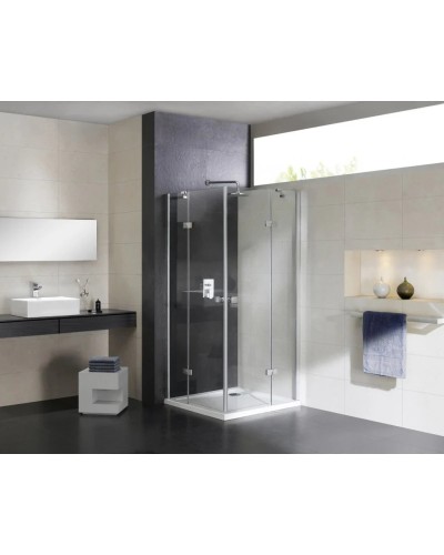 Душевой уголок 80х80 см Cezares CRYSTAL-S-A-2-80-C-Cr прозрачное