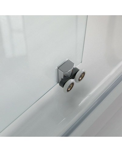 Душевой уголок Koller Pool Grace 120X80 G12080SG профиль Хром стекло рифленое