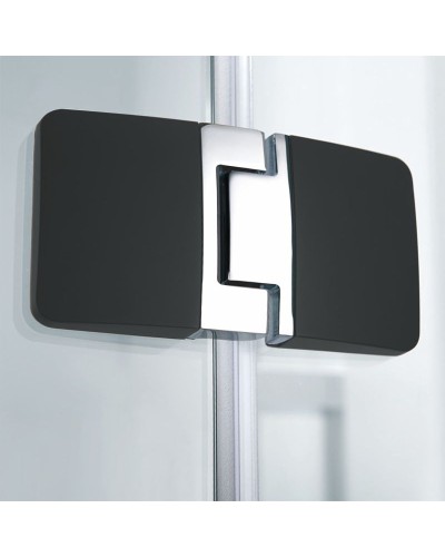 Душевой уголок Koller Pool Neon 90X90 N90KСB профиль Хром стекло прозрачное