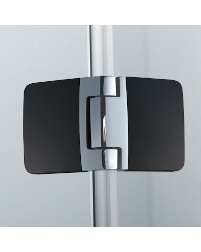 Душевой уголок Koller Pool Neon 90X90 N90KСB профиль Хром стекло прозрачное