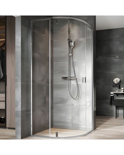 Душевой уголок Ravak Nexty NSKK3-90 90x90 3O677C00Z1 профиль Хром стекло Transparent