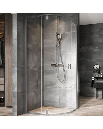 Душевой уголок Ravak Nexty NSKK3-90 90x90 3O677U00Z1 профиль Сатин стекло Transparent