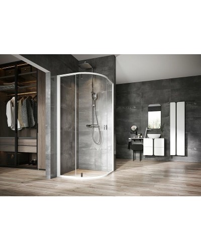 Душевой уголок Ravak Nexty NSKK3-90 90x90 3O677100Z1 профиль Белый стекло Transparent