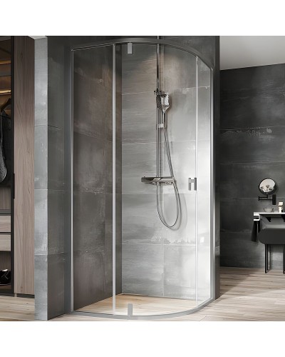 Душевой уголок Ravak Nexty NSKK3-100 100x100 3O6AAU00Z1 профиль Сатин стекло Transparent