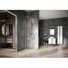 Душевой уголок Ravak Nexty NSKK3-80 80x80 3O644U00Z1 профиль Сатин стекло Transparent