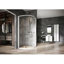 Душевой уголок Ravak Nexty NSKK3-80 80x80 3O644100Z1 профиль Белый стекло Transparent