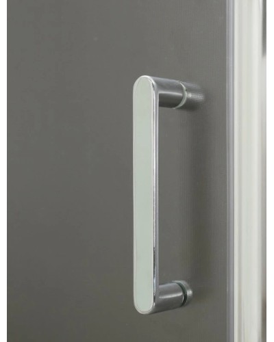 Душевой уголок 100-115x80 см BelBagno UNIQUE-AH-1-100/115-80-P-Cr текстурное стекло